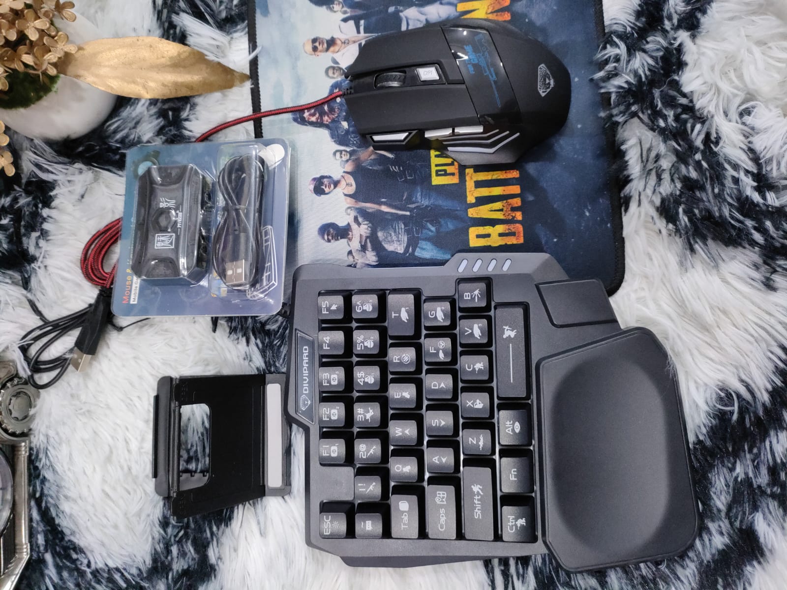 Mk500 5-in-1 Gaming Keyboard & Mouse Combo